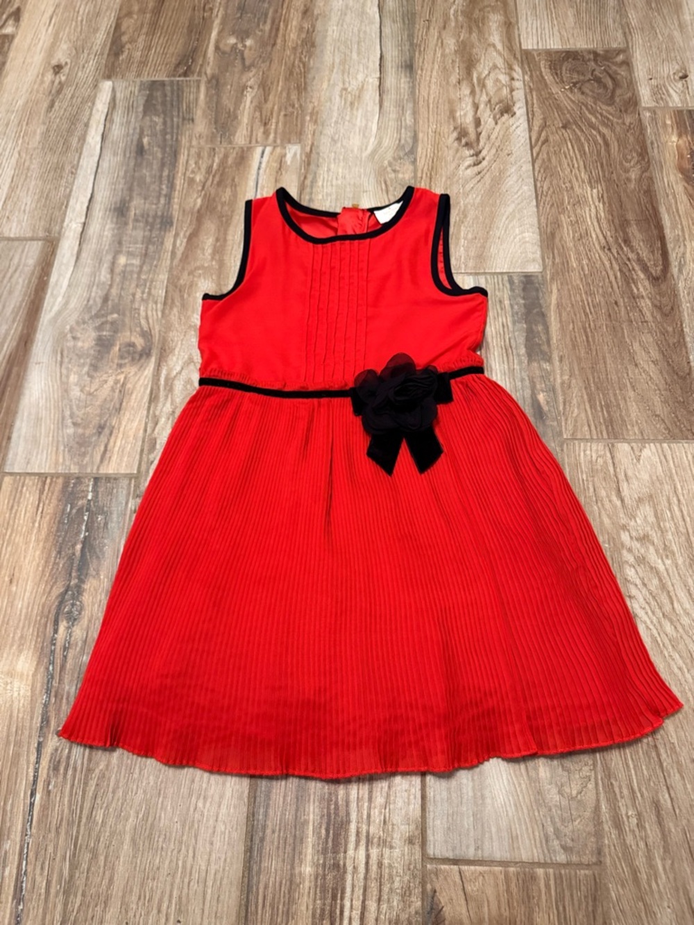 Kate Spade Red Pleated Dress